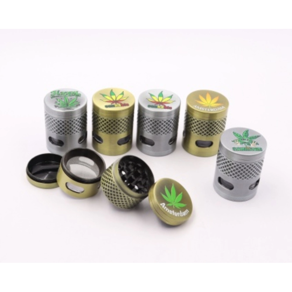 GRINDER WITH MIX & WINDOW 38MM RAINBOW COLOR