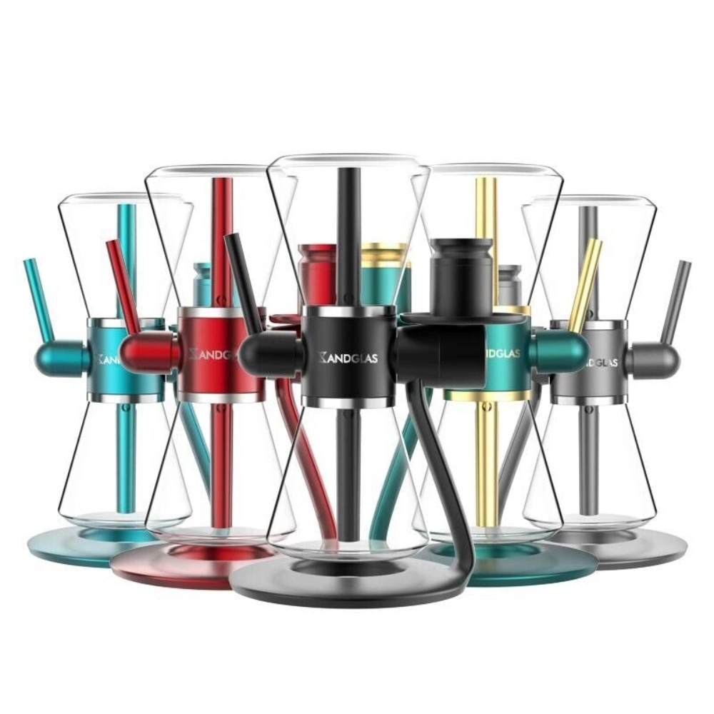 SANDGLASS ROTATING HOOKAH ASSORTED COLOR