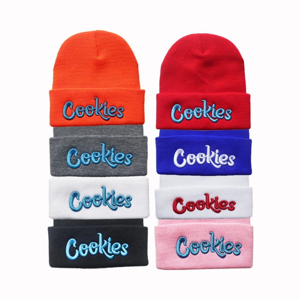 [Q-1365-01] BEANIE HAT (MIX COLOR COOKIES)