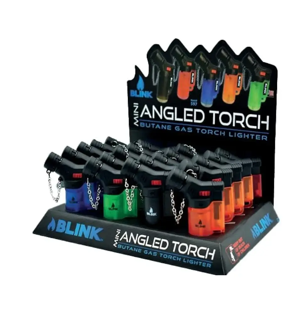 [Q-1458-02] BLINK MINI ANGLE TORCH 20CT (Frosted Lighter)