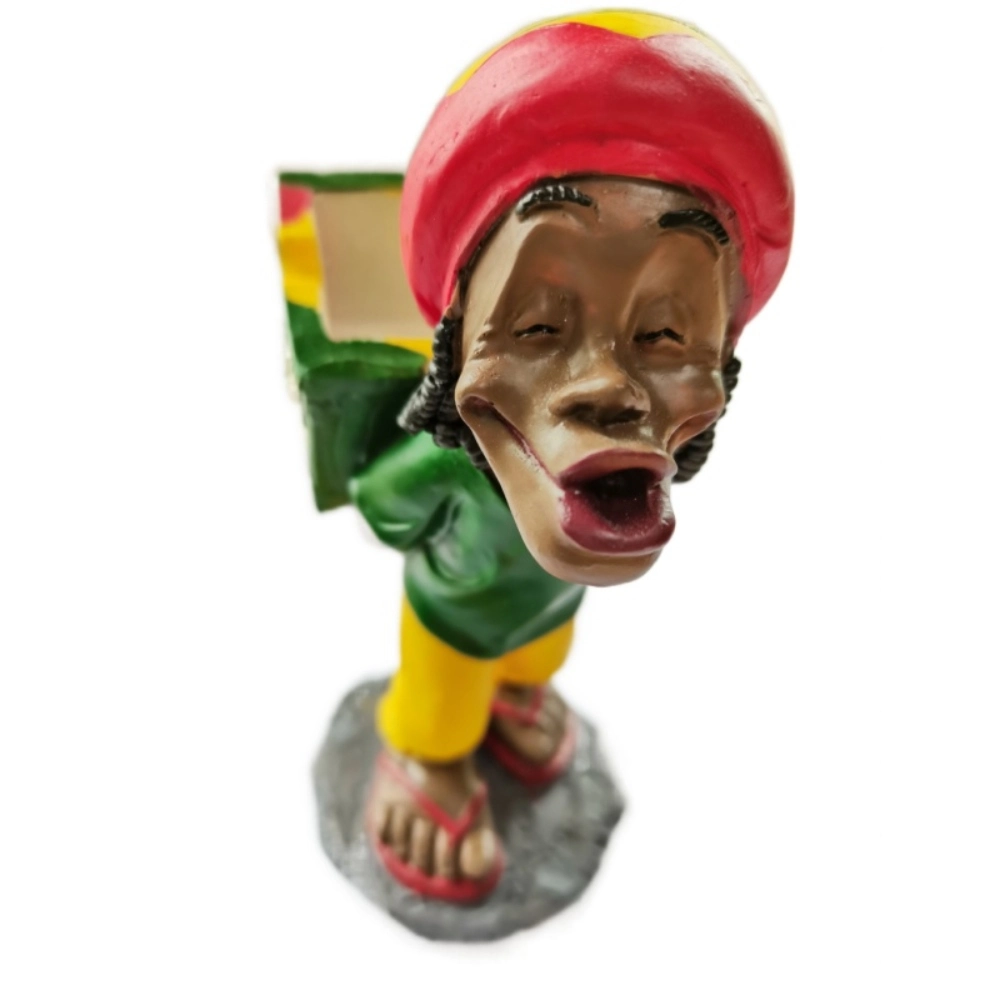 [Q-1003-31] 10CM RESIN ASHTRAY BOB MARLEY  (Design 32)