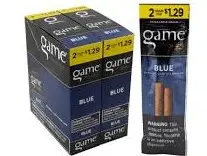 [Q-2058-04] GAME CIGARILLOS 2/$1.29 (Blue)