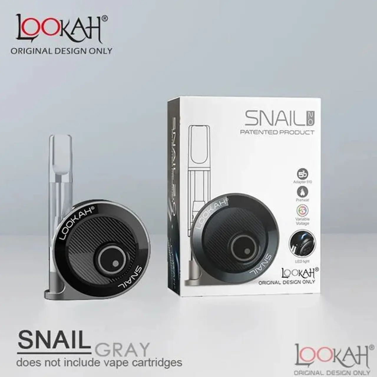 [Q-2764-04] LOOKAH SNAIL 2.0 BEST 510 (Grey)