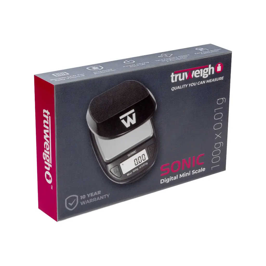 TRUWEIGH SONIC BLACK SCALE 100G X 0.01G