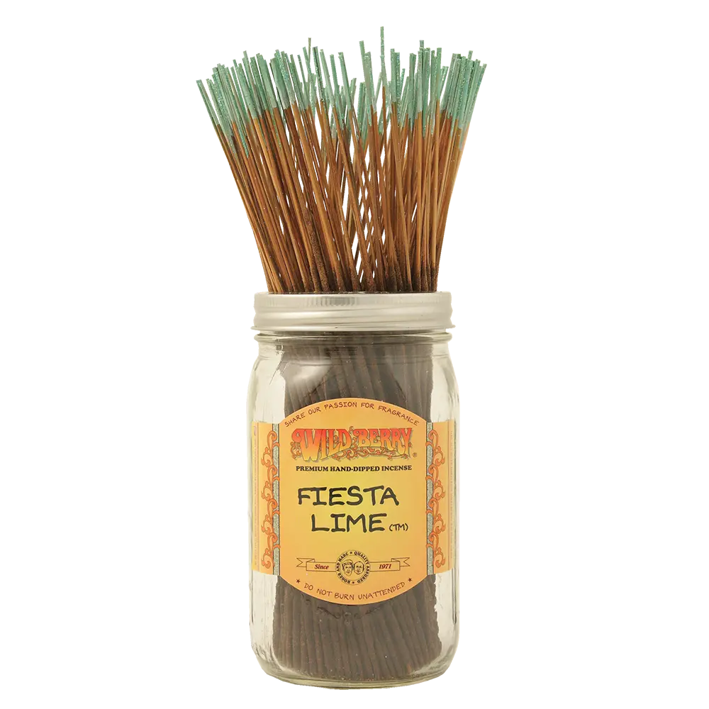 [Q-4056-40] WILD BERRY 100 INCENSE STICKS (Fiesta Lime)