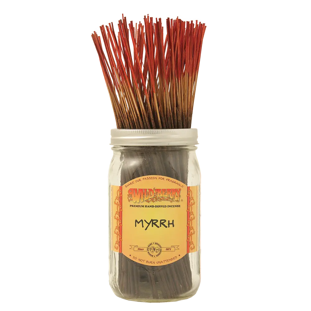[Q-4056-62] WILD BERRY 100 INCENSE STICKS (Myrrh)