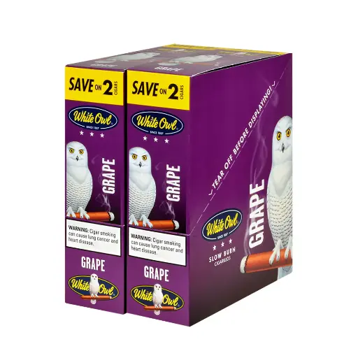 [Q-4007-06] WHITE OWL 2/.99 30/2PK (Grape)
