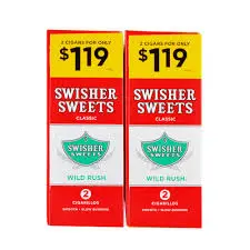 [Q-3644-05] SWISHER SWEET 2/1.19 30/2PK (Wild Rush)