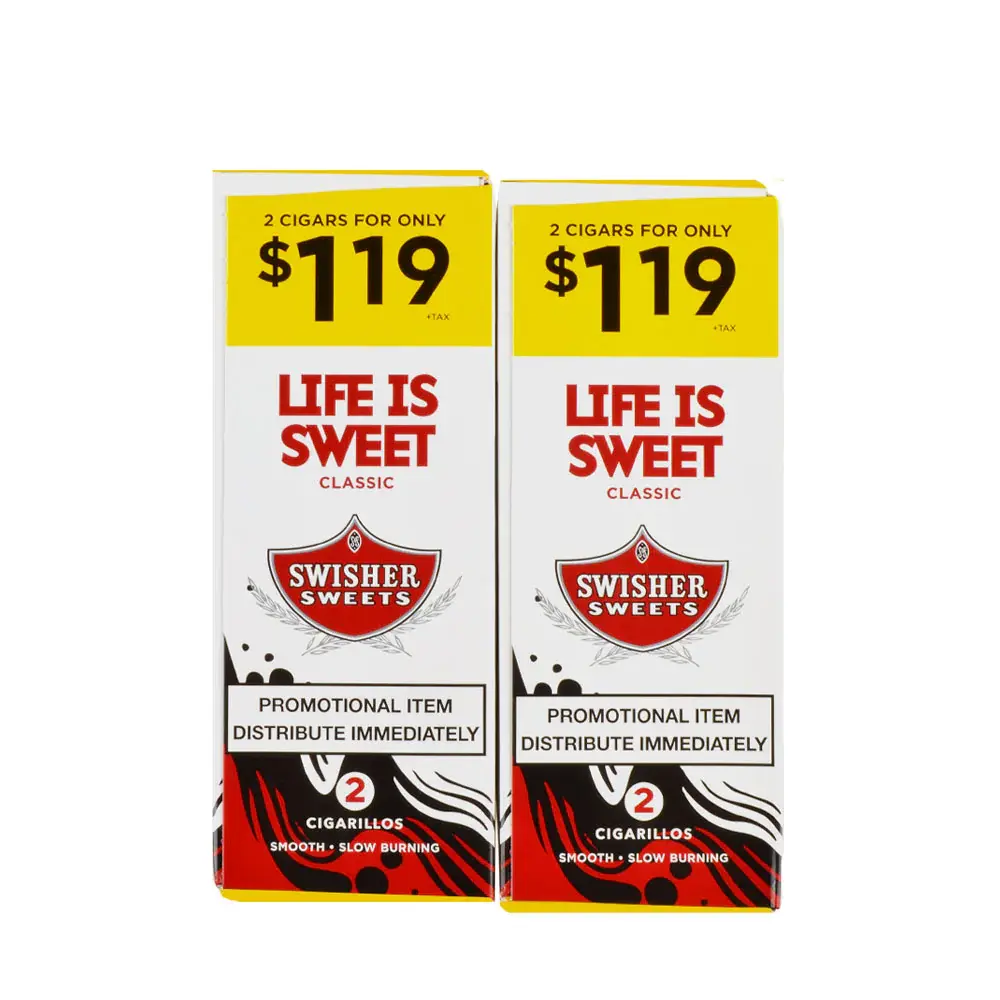 [Q-3644-03] SWISHER SWEET 2/1.19 30/2PK (REGULAR SWEET)