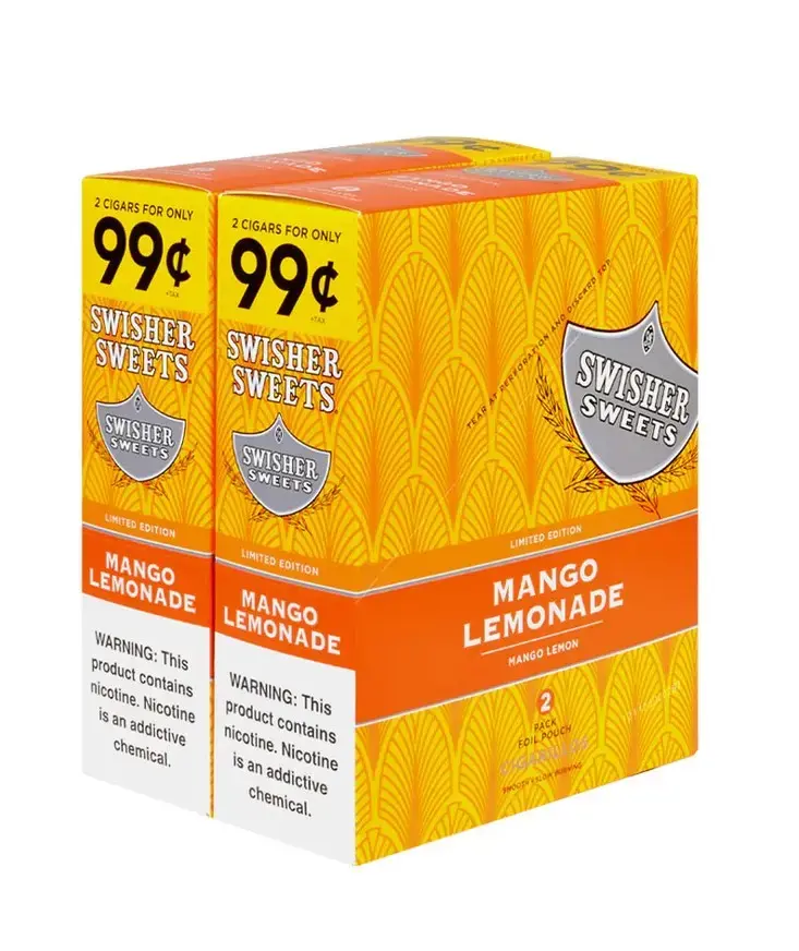 [Q-3643-04] SWISHER SWEET 2/$.99 30/2PK (Mango Lemmonade)
