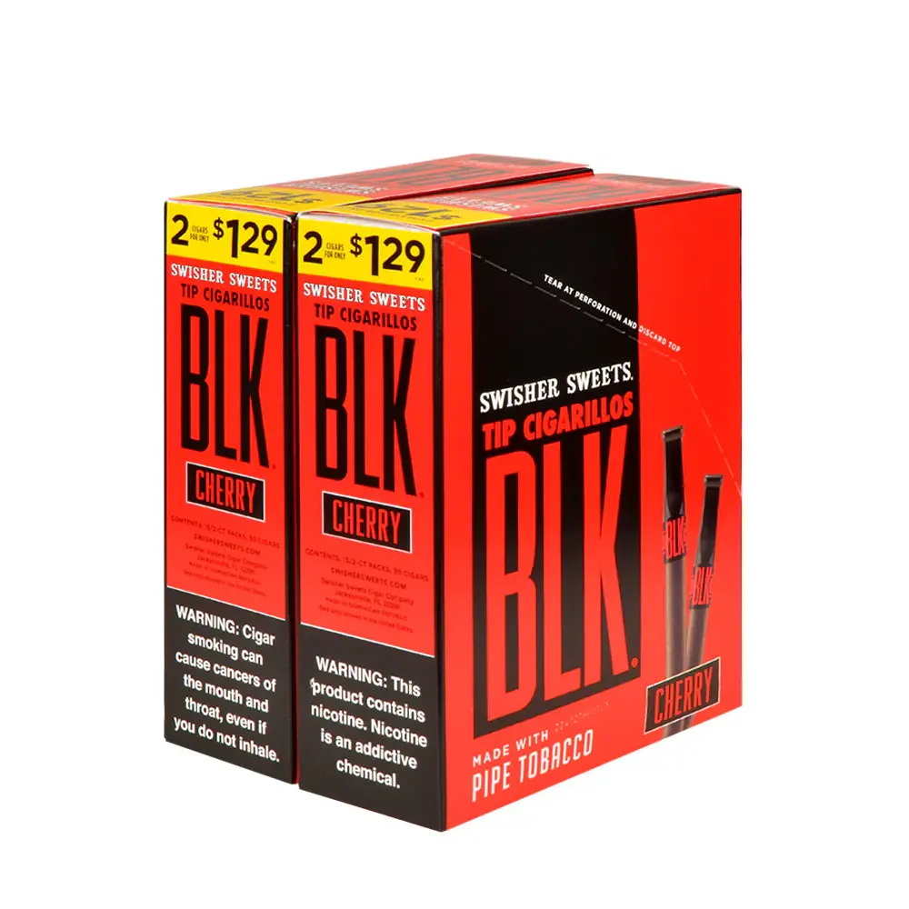 [Q-3647-02] SWISHER SWEET BLK 30/2PK $1.29  (Cherry)