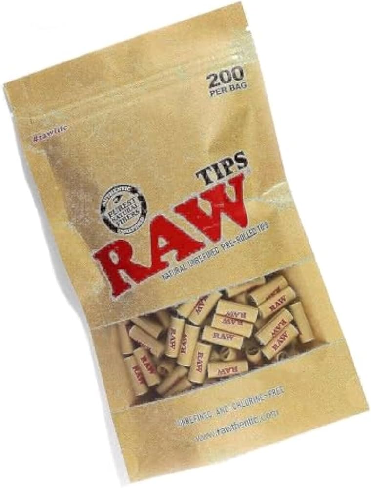RAW PRE-ROLLED TIPS