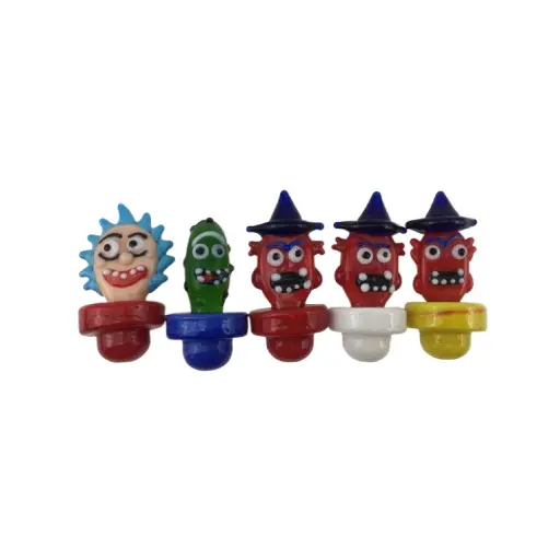 [Q-4226-06] CARB CAP 3PK  fmp (CERAMIC CARTOON)