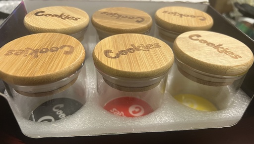 [Q-4274-03] RG R&M COOKIES JAR 6PK DISPLAY  (MEDIUM)