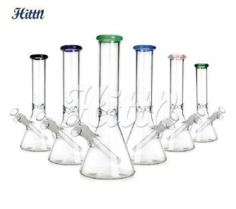 12 inches 44mm tube Base diameter: 4.4 inches 14mm bowl mixed colors No logo