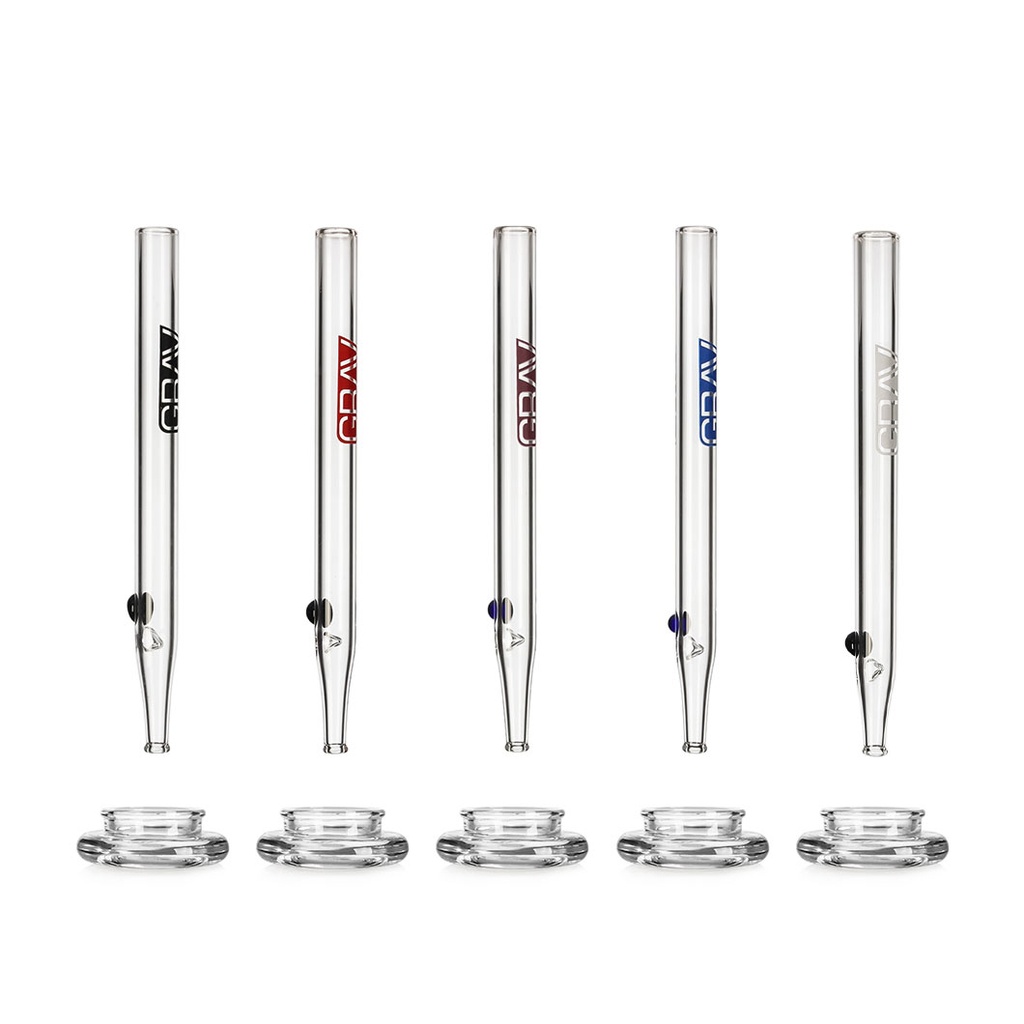 GRAV QUARTZ VAPE STRAW WITH DAB DISH