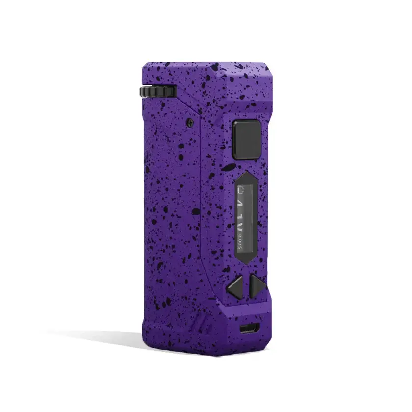 [Q-4163] WULF UNI PRO CARTRIDGE VAPORIZER  (PURPLE BLACK SPLATTER)