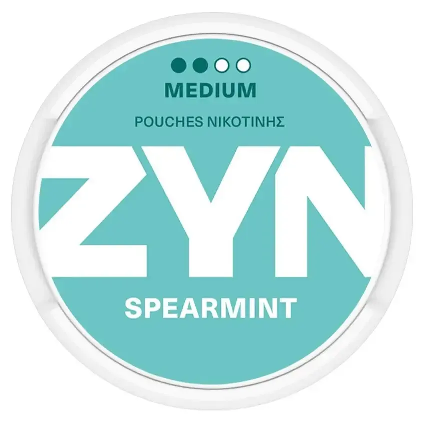 [Q-4679-21] ZYN POUCHES 5CT (Spearmint, 3MG)