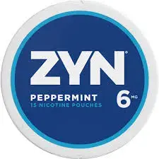 [Q-4679-28] ZYN POUCHES 5CT (Peppermint, 6MG)