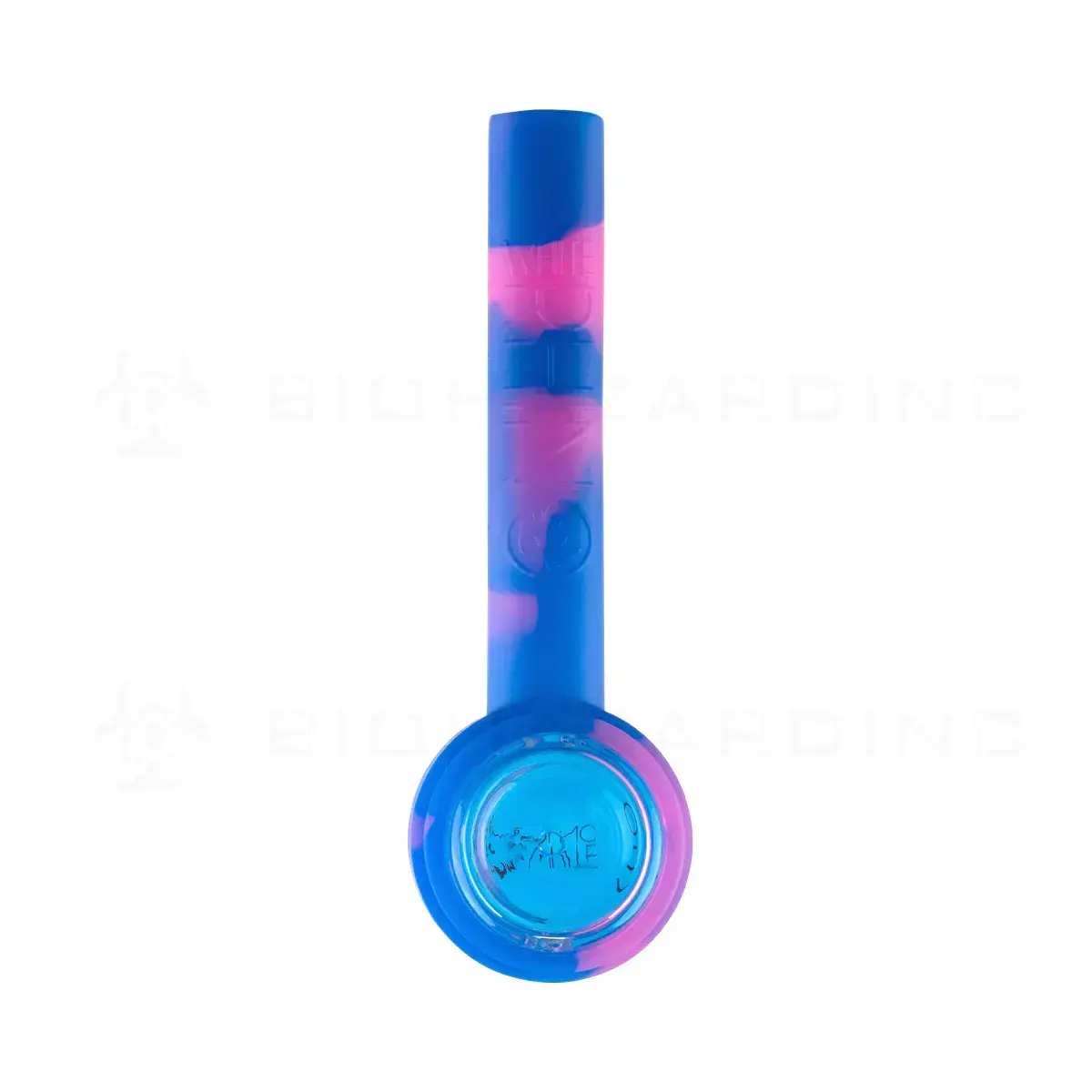 [Q-4685-07] WHITE RHINO FLIP HANDPIPE TO STRAW (PURPLE PINK)