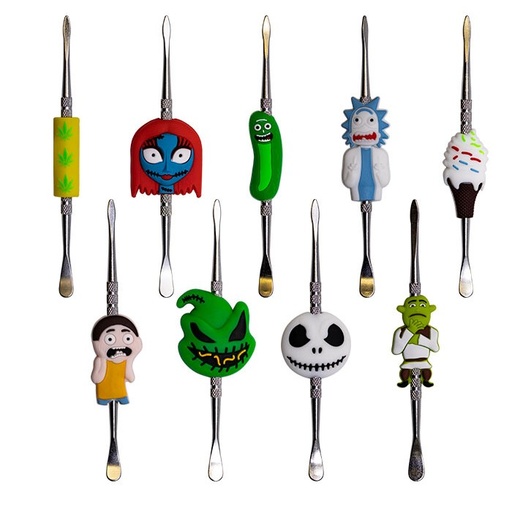 [Q-2843-07] METAL DABBER CONTAINER 30CT MULTI DESIGN (Cute Cat Mix)