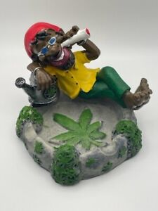 [Q-1003-33] 10CM RESIN ASHTRAY BOB MARLEY  (Design 33)