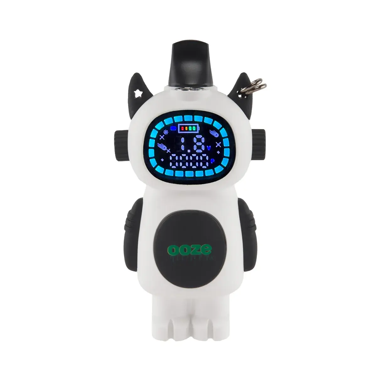 [Q-4746-03] OOZE BOT CHARACTER VAPE BATTERY (White)