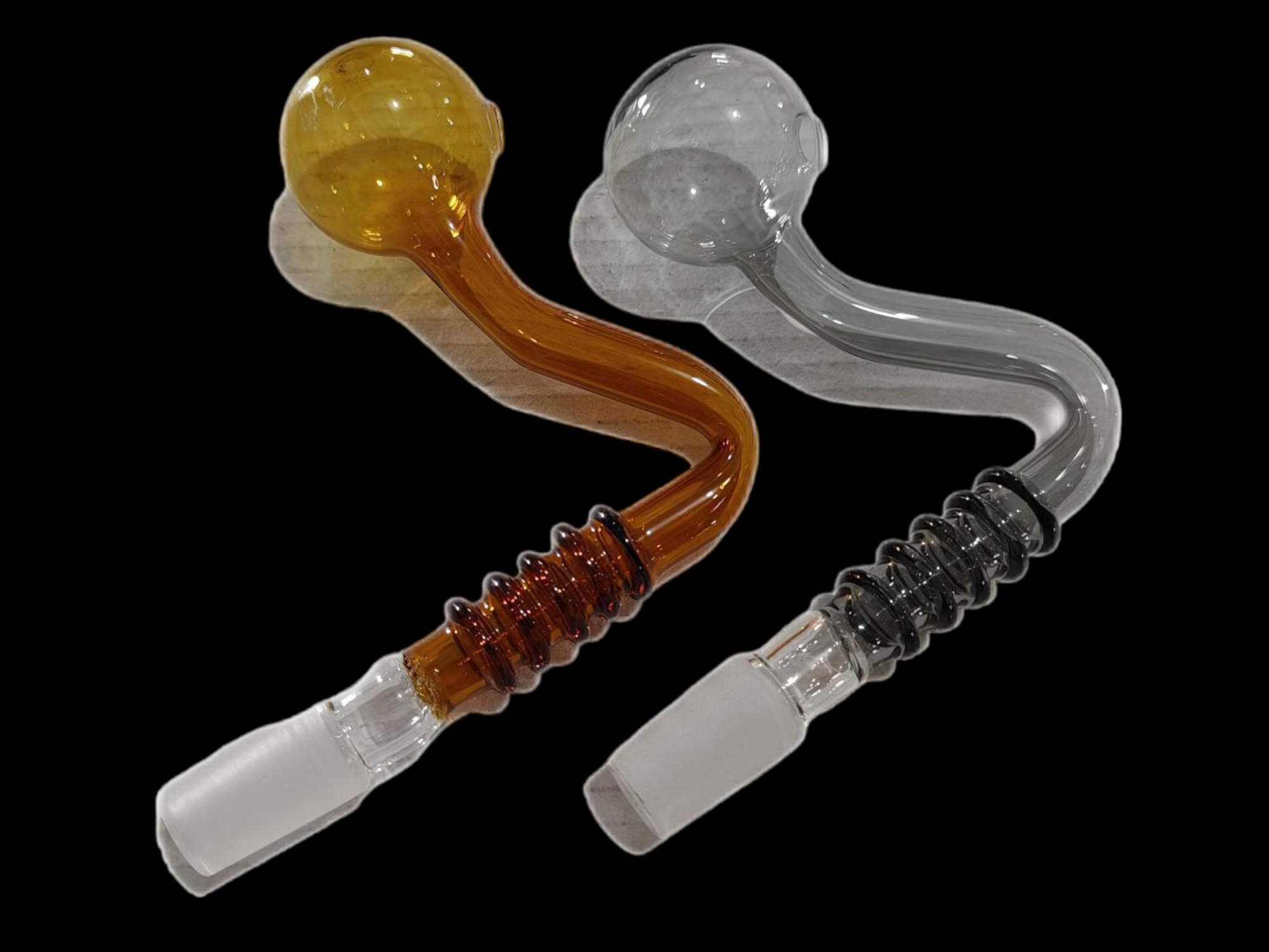 [Q-2945] OIL BURNER 14MM WATERPIPE ATTACHEMT ASSORTED COLOR