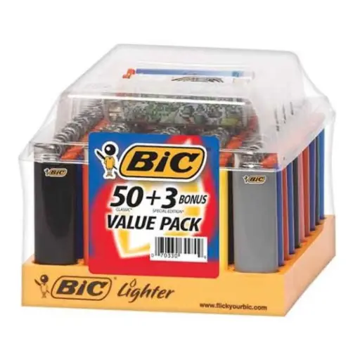 [Q-1376] BIC LIGHTER CLASSIC BIG SIZE 50+3