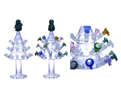 [Q-4841] Clover Display Of Bowl Fit 28PC( Items Not Included Bowl)