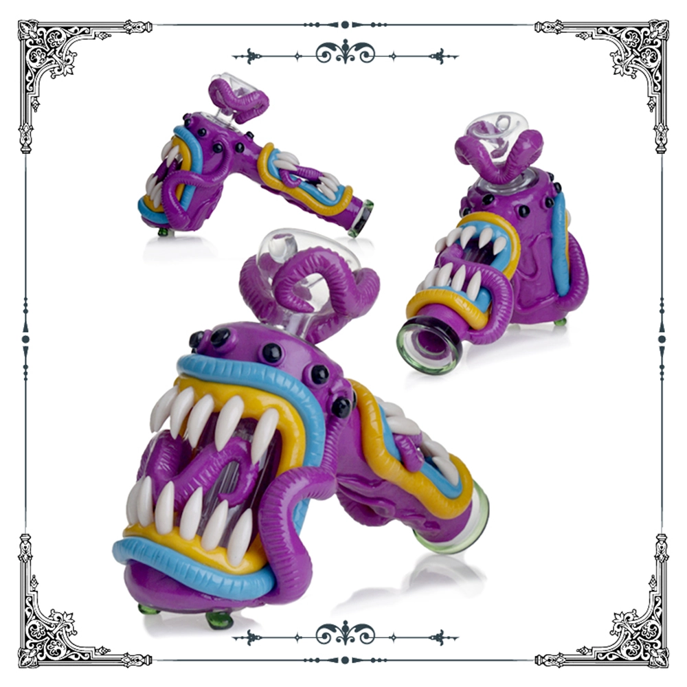 [Q-2385] HAND BUBBLER TREE HOUSE 3D DESIGN - TREE HOUSE WITH MUSHROOM BOWL